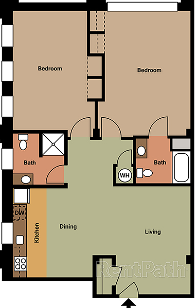 Lofts at 525 2 Bed 2 Bath