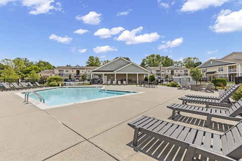Poolside at The Reserve at Manada Hill