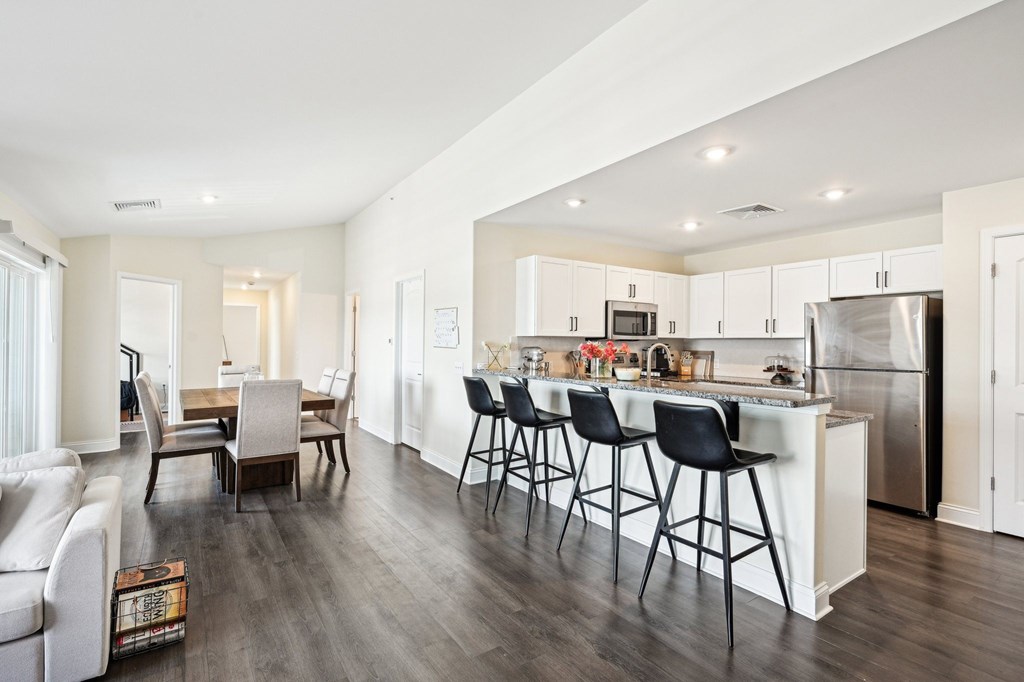 Living and Dining Space  at The Reserve at Iroquois