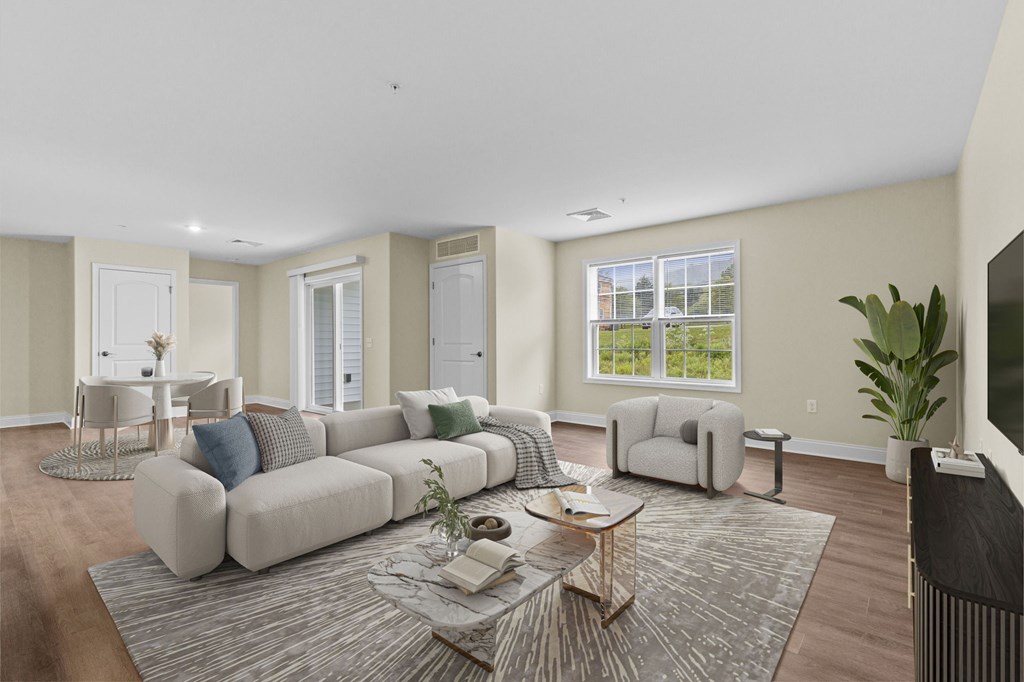 Living space at Reserve at Cranberry Springs