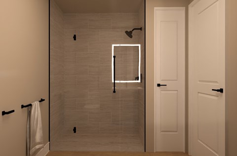 Shower Rendering at Ice Works at Belmont