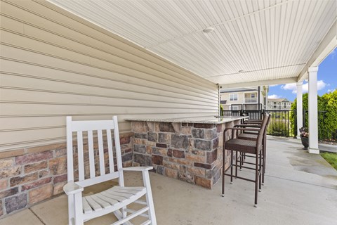 Outdoor Grilling Area at The Reserve at Manada Hill