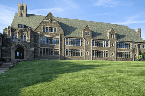 Exterior at Bell Tower Community
