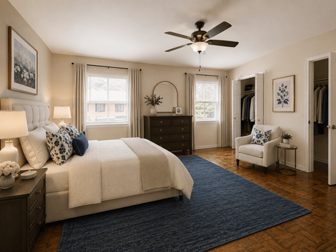 Primary Bedroom at Cambridge Commons