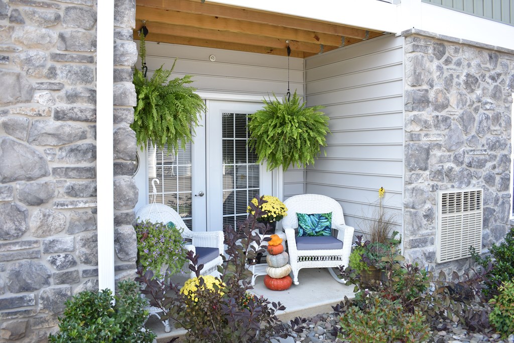 Porch at The Reserve at Grings Mill