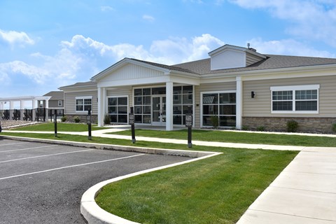 Clubhouse and Office at The Reserve at River's Edge