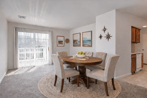Dining Space at Maidencreek Village Apartments