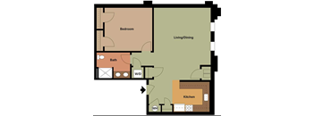 The Metropolitan 1 Bed Apartment