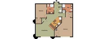 The Metropolitan 2 Bed Apartment