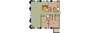 The Metropolitan 3 Bed Apartment