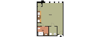 The Metropolitan Studio Apartment