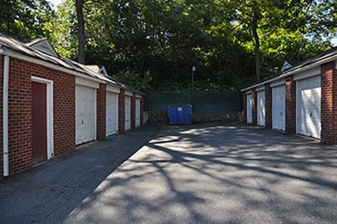 Garages at Wyomissing Garden Apartments in Reading PA. Apartments