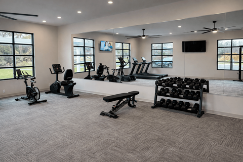 Fitness Center at Ponds at Village Greens
