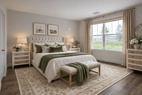 Primary Bedroom  at Ponds at Village Greens