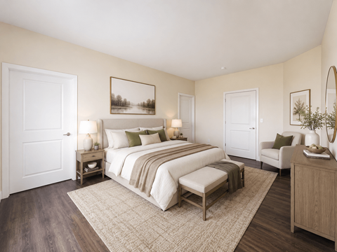 Primary Bedroom at Preserve at Whispering Woods