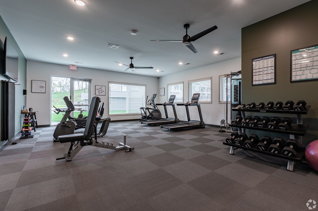 Fitness Center at Reserve at Cranberry Springs