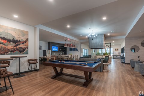 Pool Table at Preserve at Whispering Woods