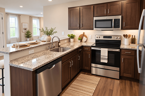 Upgraded Stainless Steel Appliances  at Reserve at Parkland