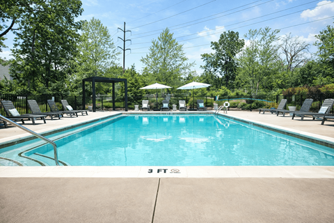 Poolside at Reserve at Parkland