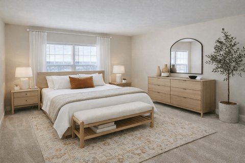 Bedroom at Reserve at Palmer Pointe
