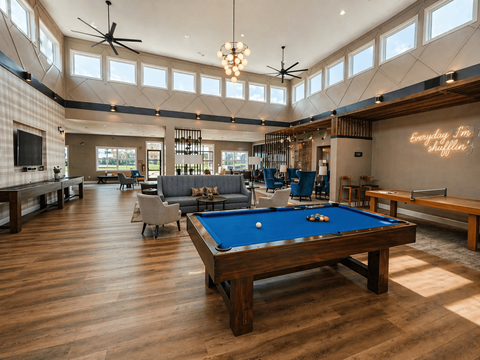 Pool Table at The Reserve at Palmer Pointe