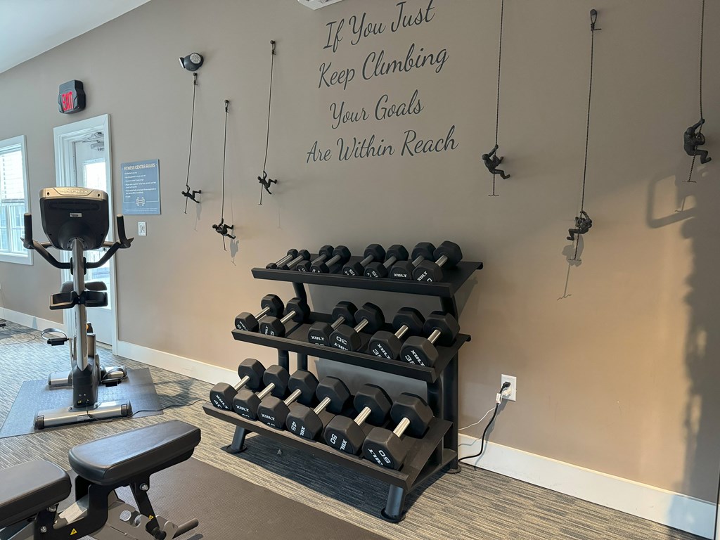 Free Weights at The Reserve at Palmer Pointe