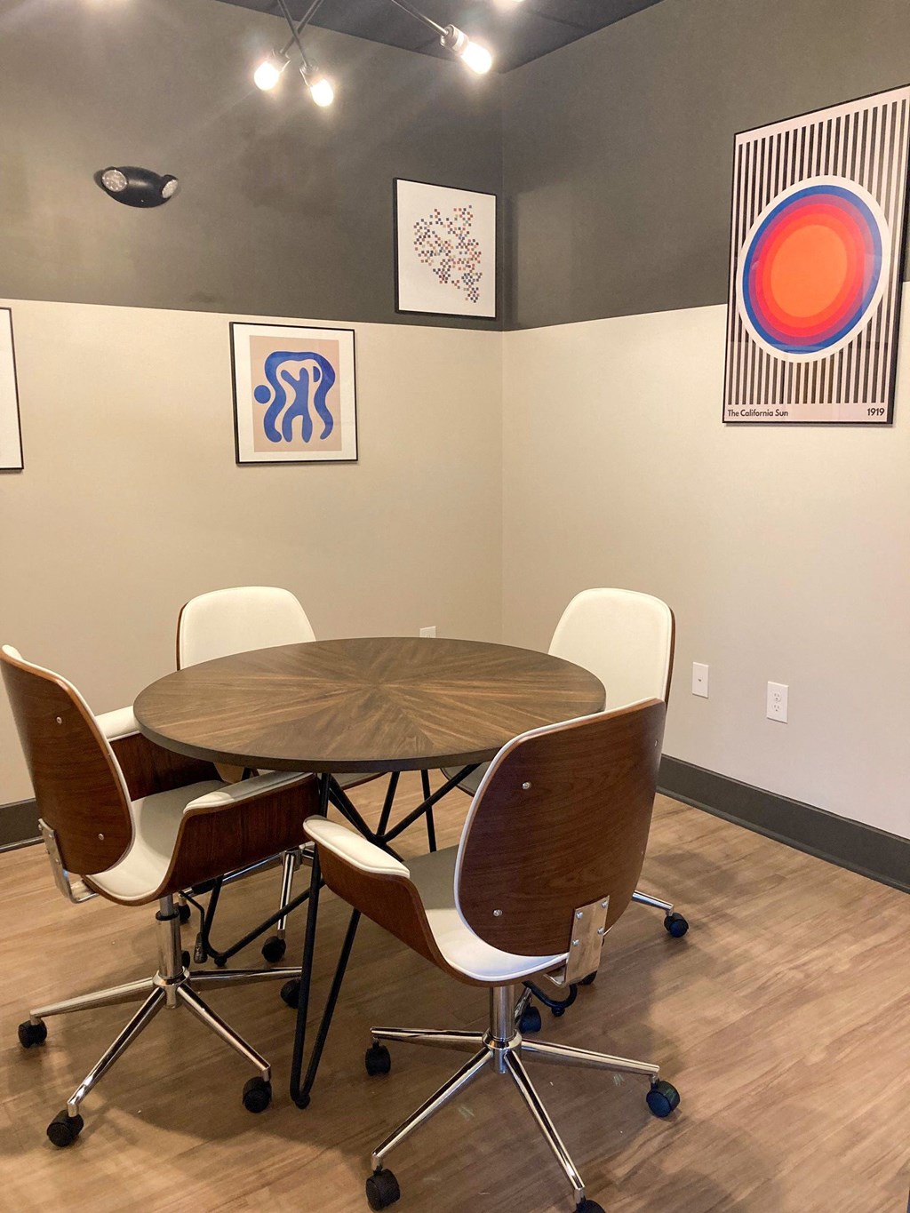Conference room table and chairs as the reserve at rivers edge