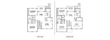 Reserve at Reed Farm 2 Bed 2 Bath Essington Floor Plan