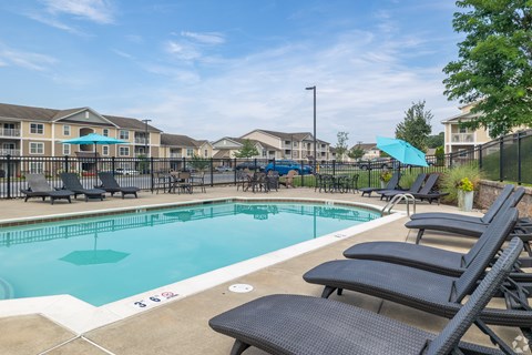 Poolside at The Reserve at Paxton Creek