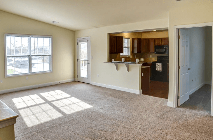 Breakfast Nook & Living Space at The Reserve at Spring Pointe