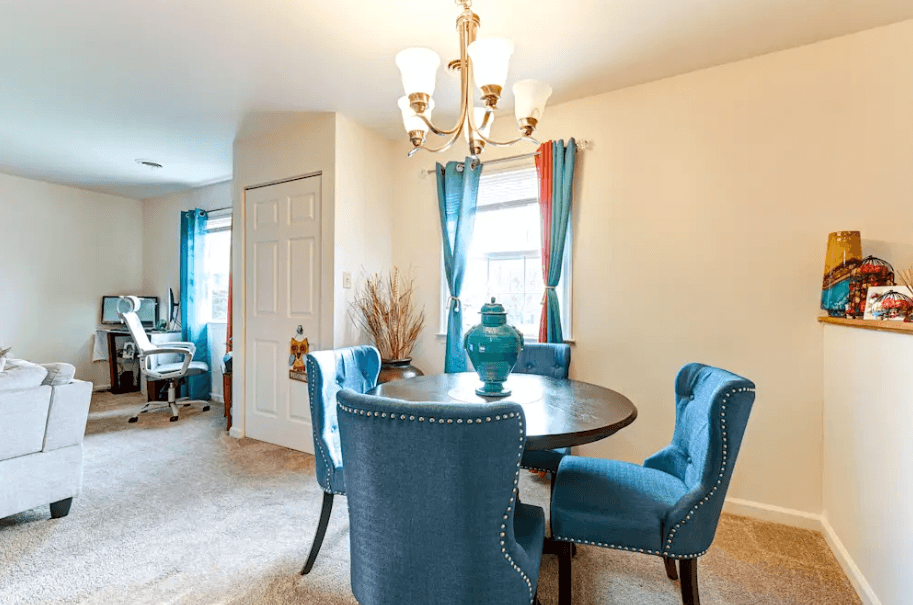 Dining Space at Oak Meadows