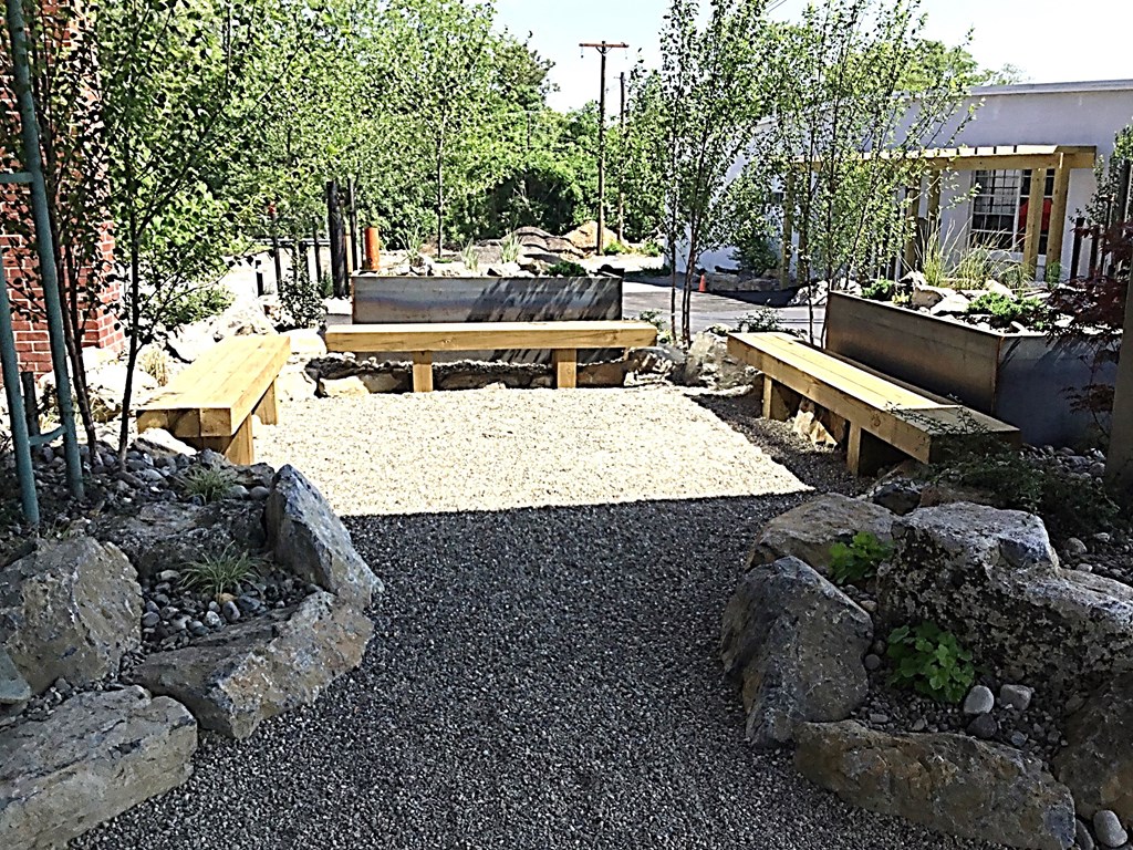 Sitting area at the lofts at narrow in west reading pa