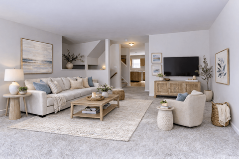 Living Space  at Townhomes at Paxton Creek