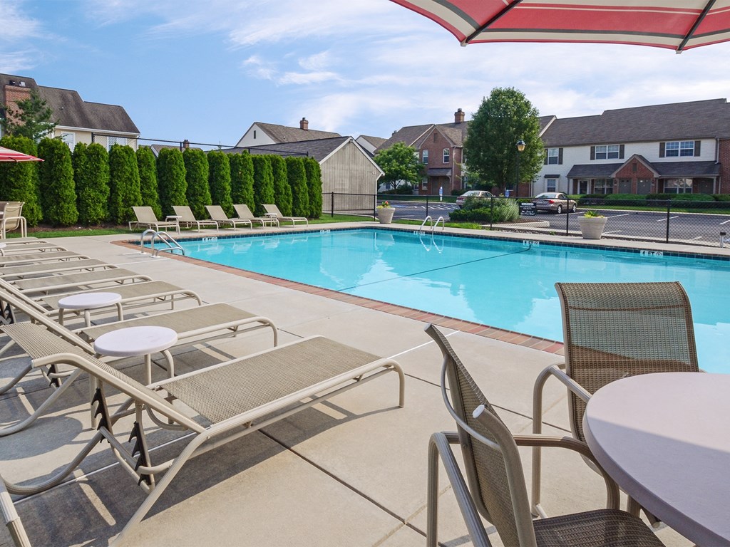 Pool at The Reserve at Reed Farm Reading Apartments