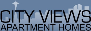 City views apartment homes logo.