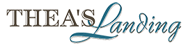The image shows a logo with the text "THEASLanding" in a stylized font.