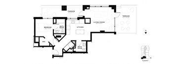 1 Bed 1 Bath at Gild Chicago Apartments in Gold Coast