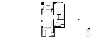 1 Bed 1 Bath at Gild Chicago Apartments in Gold Coast