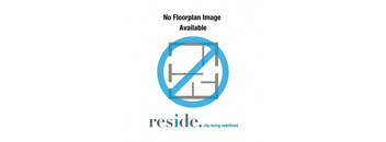 A sign with a floorplan and a no entry symbol.