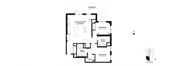 2 Bed 2 Bath at Gild Gold Coast Apartments
