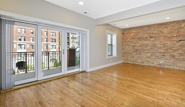Hardwood Floors at The Belmont by Reside Flats, Chicago, IL,60657