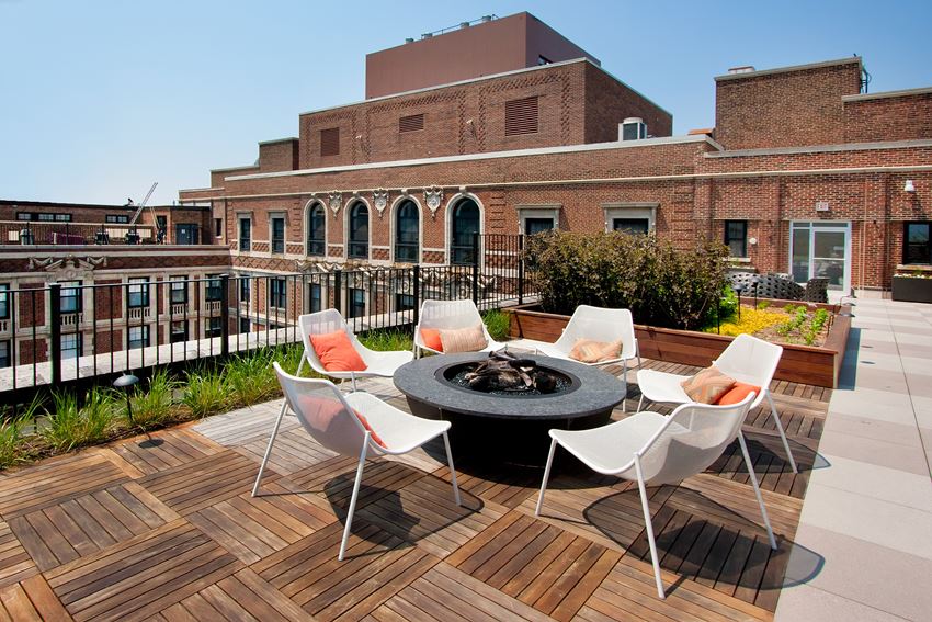 Roof Deck at the Belmont by Reside - Photo Gallery
