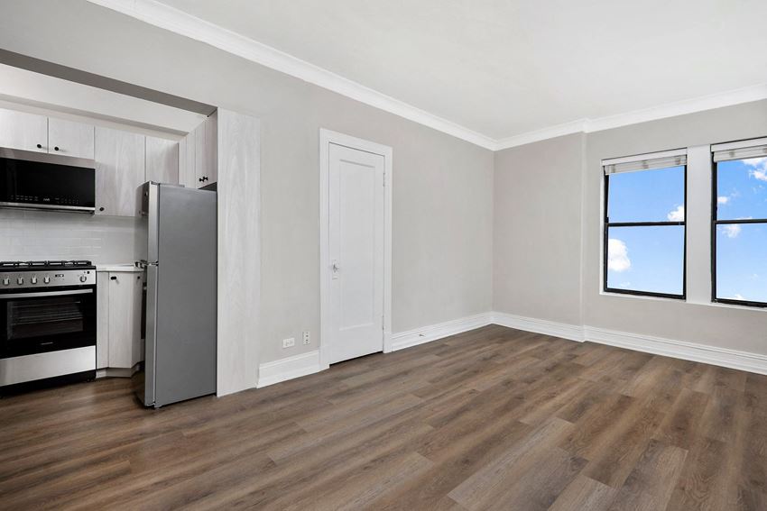 Living Room Renovated Apartment 209 - Photo Gallery