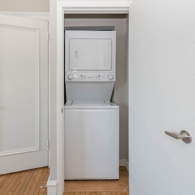 In-Unit Washers & Dryers at Park Fullerton by Reside