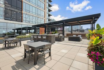 Roof Deck Lounge Space