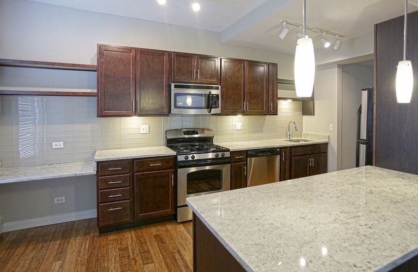 Upgraded Kitchens at the Belmont by Reside - Photo Gallery