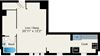 Studio FloorPlan Studio FloorPlan at Reside on Surf Apartments, Chicago, IL