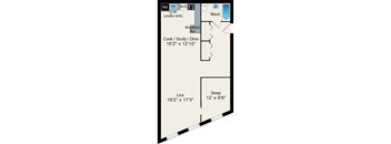 1 Bedroom Floor plan