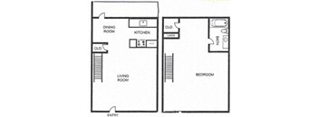 A3 - Deluxe 1BR Townhome
