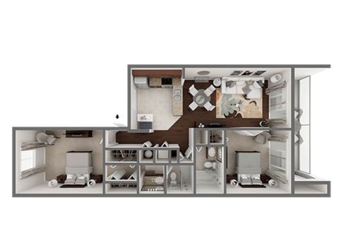 9860 Southwest 3rd Street 1-3 Beds Apartment for Rent - Photo Gallery 56